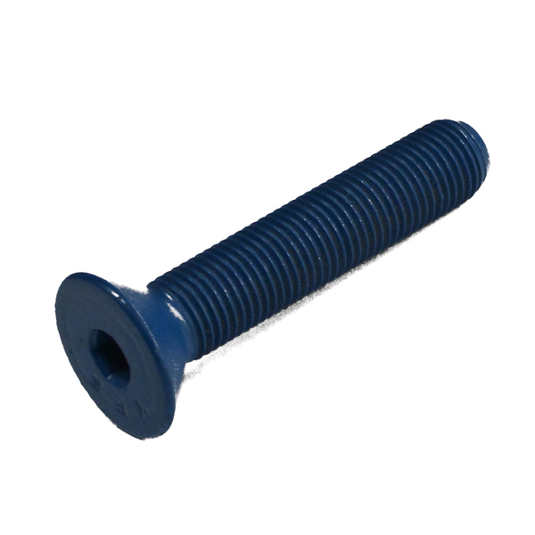 FCS568BT Flat Head Socket Cap Screw 3/8-24 X 2  Blue Teflon