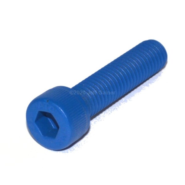 MSC810BT Socket Head Cap Screw M8-1.25 X 35  Class 12.9 Blue Teflon