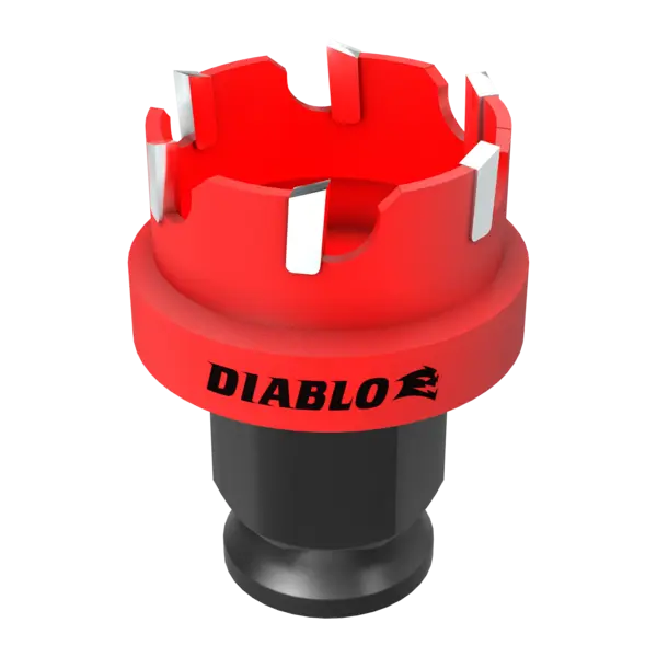 DHS1125CF Hole Cutter 1 1/8 Carbide Tooth  Steel Demon Diablo