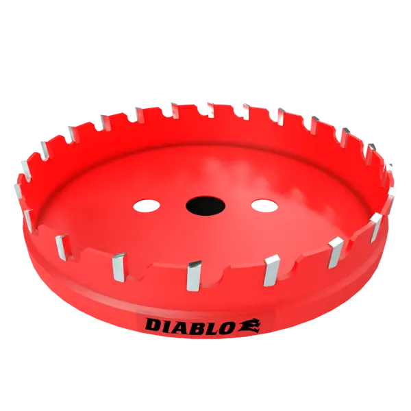 DHS4500CF Hole Cutter 4 1/2 Carbide Tooth  Steel Demon Diablo