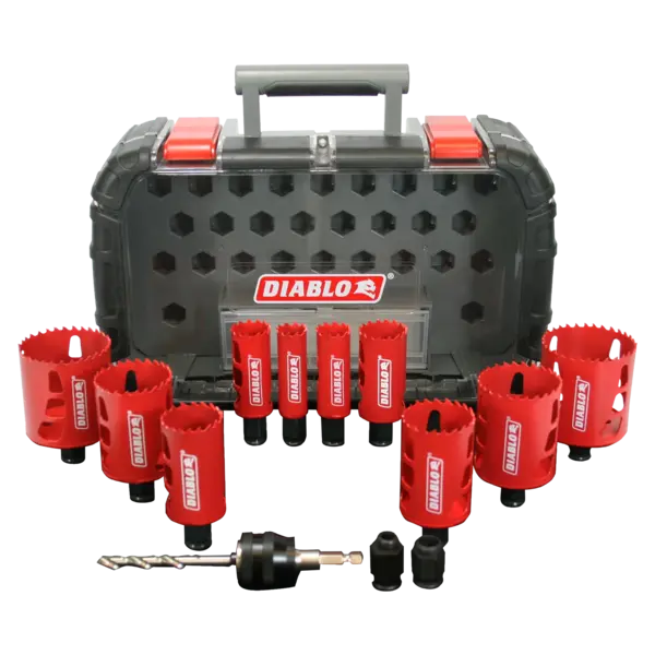 DHS14SGP Hole Saw Set Bi-Metal (14-pc)  Diablo