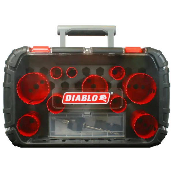 DHS14SGP Hole Saw Set Bi-Metal (14-pc)  Diablo