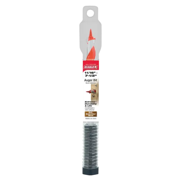 DAG1080 Ship Auger 11/16 x 7 1/2  Diablo