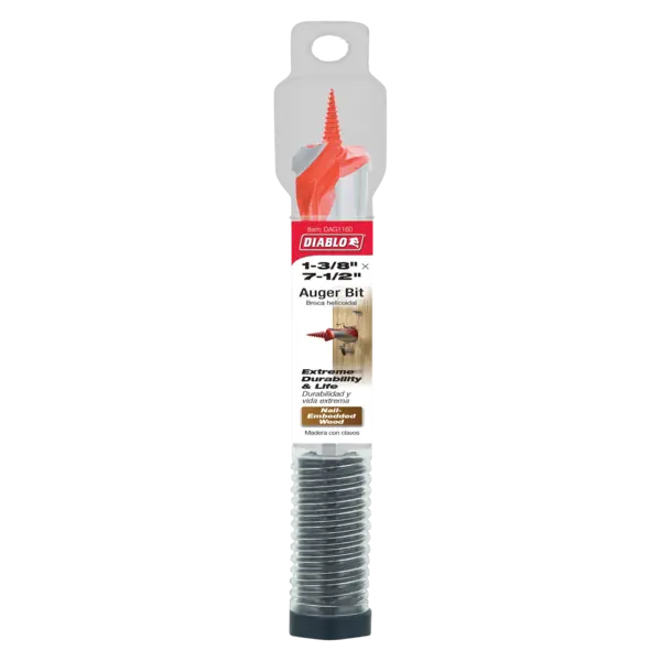 DAG1160 Ship Auger 1 3/8 x 7 1/2  Diablo