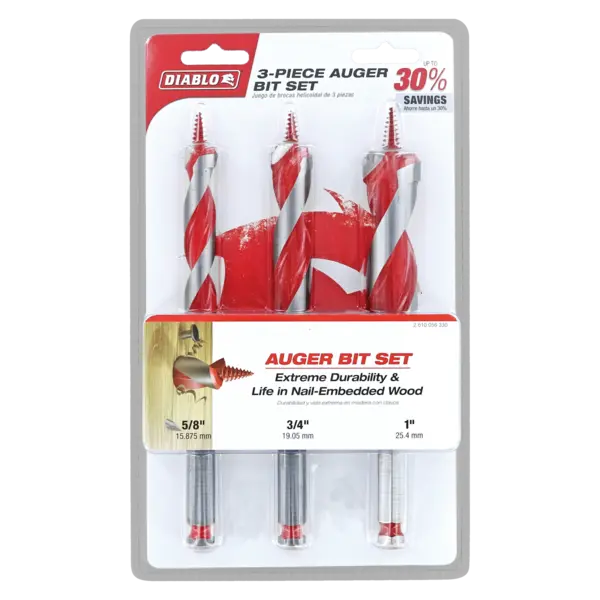DAG1900-S3 Ship Auger Set (3-pc)  DIABLO