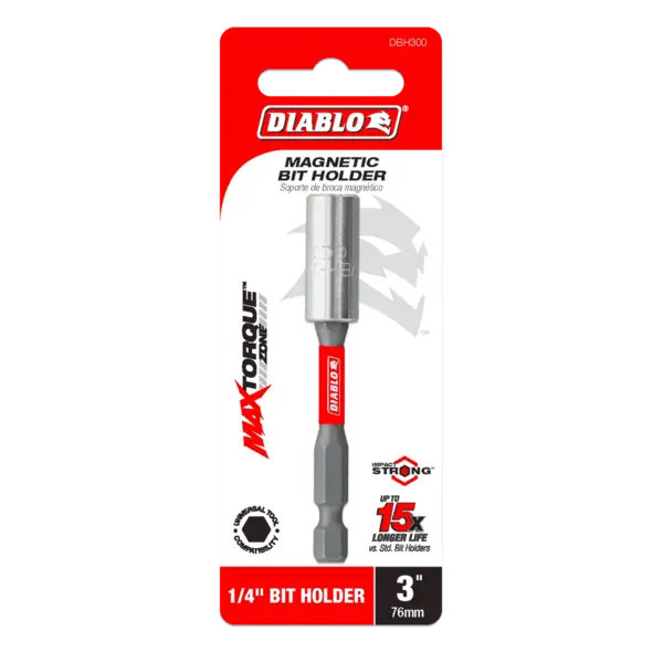 DBH300B Bit Holder Magnetic x 3  Diablo®