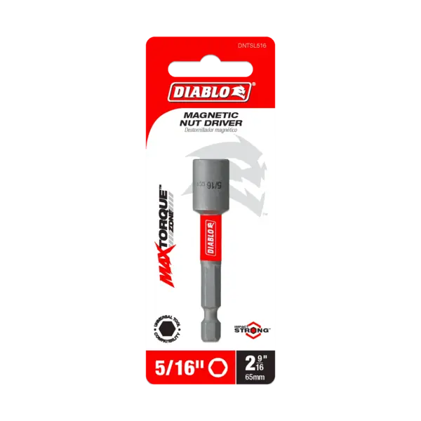 DNTSL516B Magnetic Nutsetter 5/16 x 2 9/16  Diablo®
