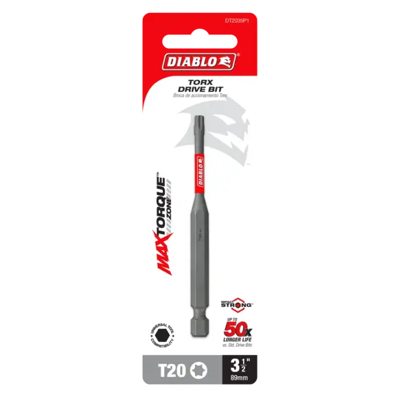 DT2035B Torx Bit T20 x 3 1/2  Diablo®