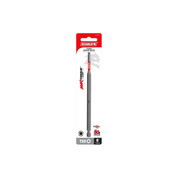 DT206B Torx Bit T20 x 6  Diablo®