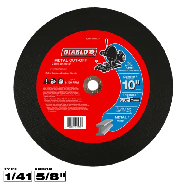 DBD100093L01F Cut-Off Disc 10  Diablo®