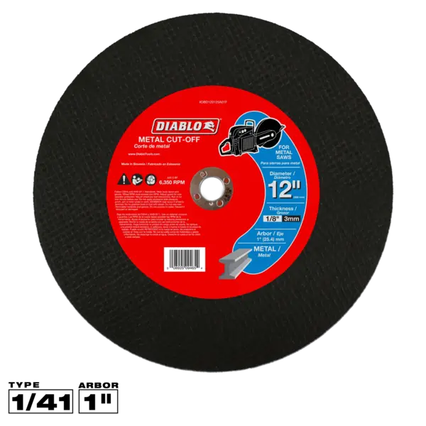 DBD120125A01F Cut-Off Disc 12  Diablo®