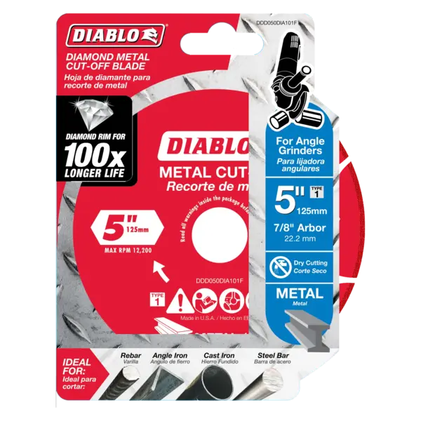 DDD050DIA101F Cut Off Disc 5 Diamond Metal  Diablo®
