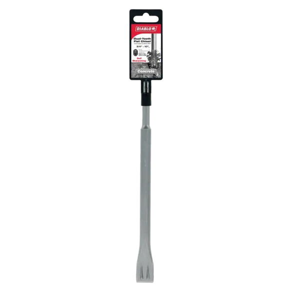 DMAPLCH2010 Chisel Dual-Tooth Flat 3/4 x 10 SDS-PLUS  Diablo®