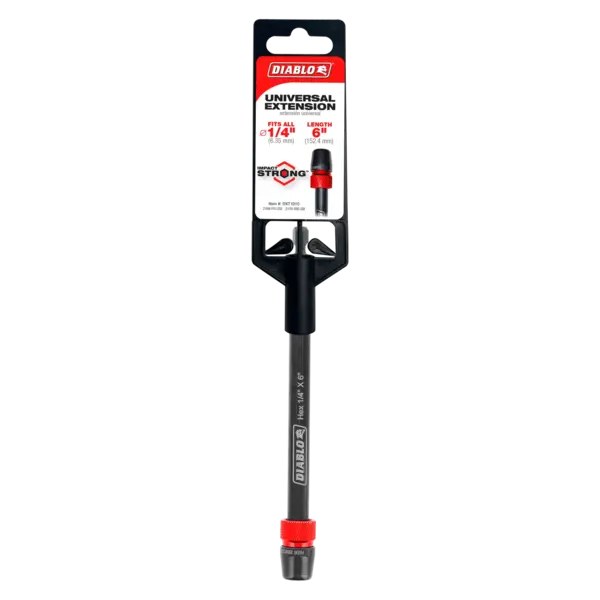 DXT1010 Universal Extension 1/4 x 6  Diablo