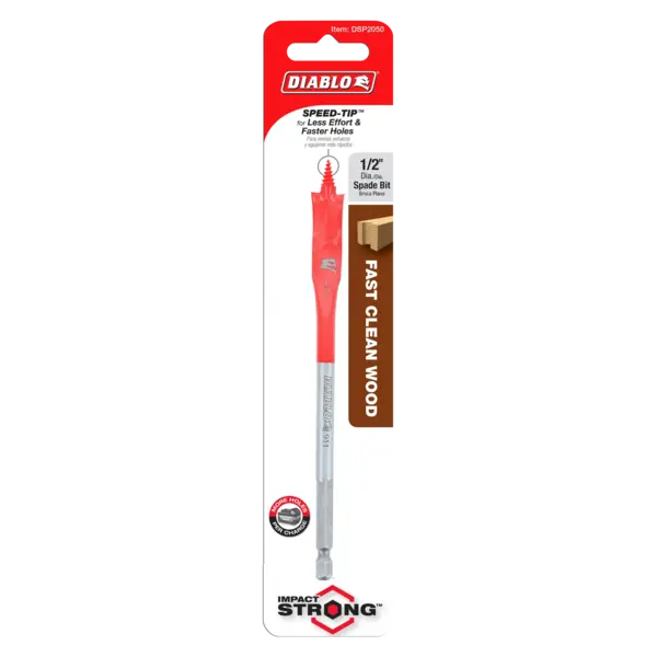 DSP2050 Paddle Bit 1/2 x 6 Wood  Diablo