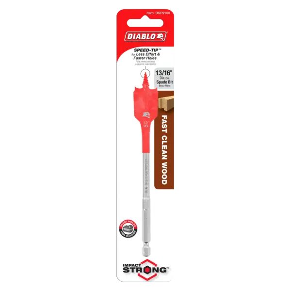 DSP2100 Paddle Bit 13/16 x 6 Wood  Diablo