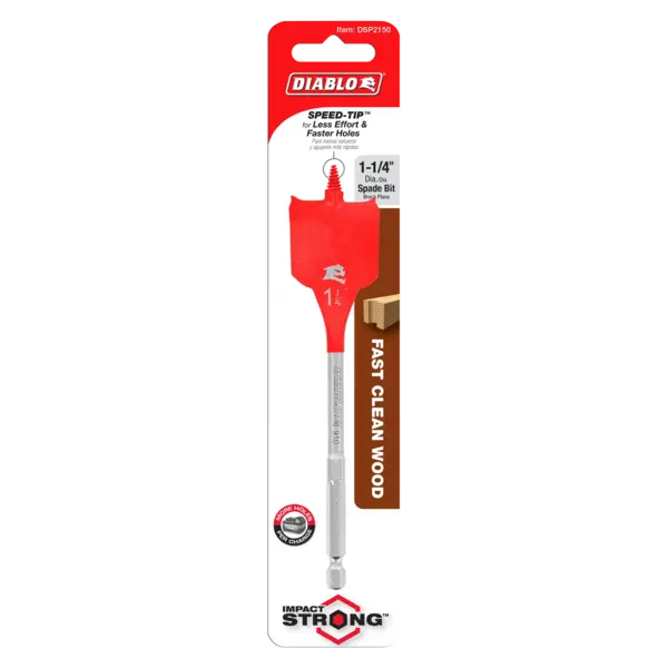 DSP2150 Paddle Bit 1 1/4 x 6 Wood  Diablo