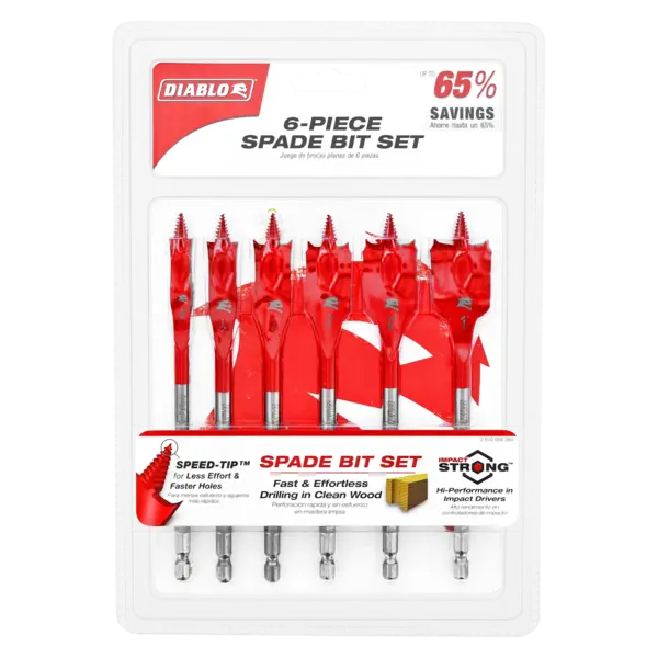 DSP2920-S6 Paddle Bit Set Wood (6-pc)  Diablo