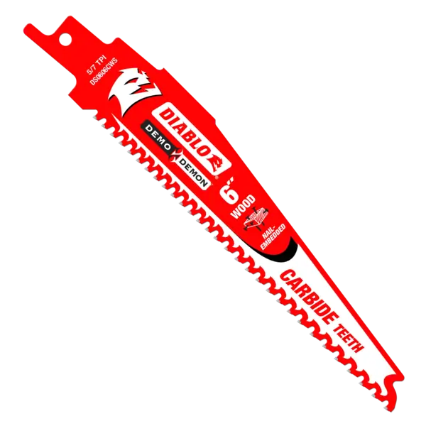 DS0606CWS3 Sawzall Blade 6 x 5/7 TPI  Diablo (3Pk)