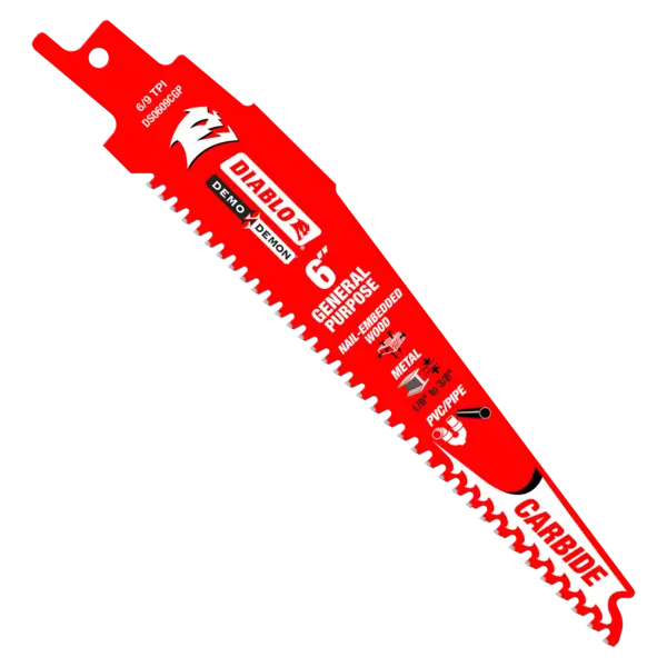 DS0609CGP3 Sawzall Blade 6 x 6/9 TPI  Diablo (3Pk)