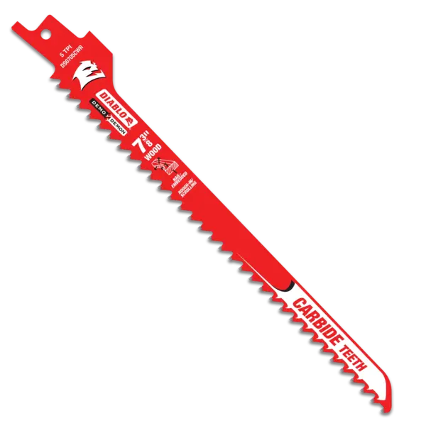 DS0705CWR3 Sawzall Blade 7 3/8  x 5 TPI Demo Demon Diablo