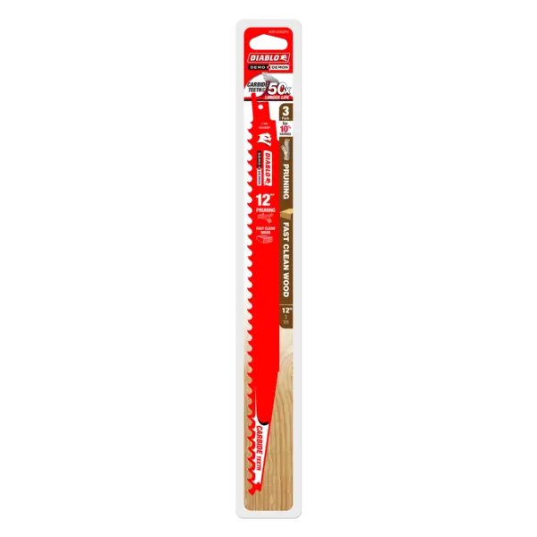 DS1203CP3 Sawzall Blade 12 x 3 TPI  Demo Demon Diablo (3Pk)
