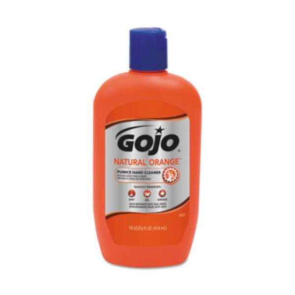 GOJ095712CT GOJO Natural Orange Pumice 14oz 12/CS