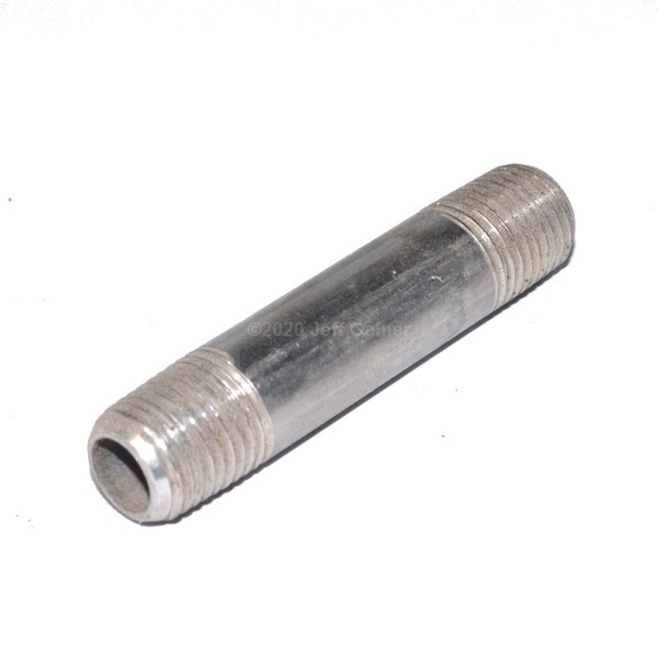SSP600 Pipe Nipple 1/2 X Close  Type 304 Stainless Steel