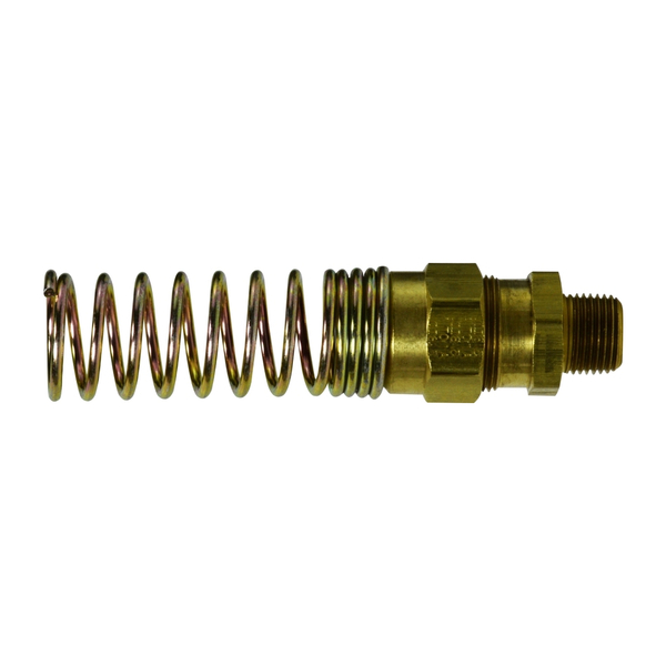 015535 Fitting ABN Hose Connector 3/4 X 3/8 X 1/2 MPT Brass