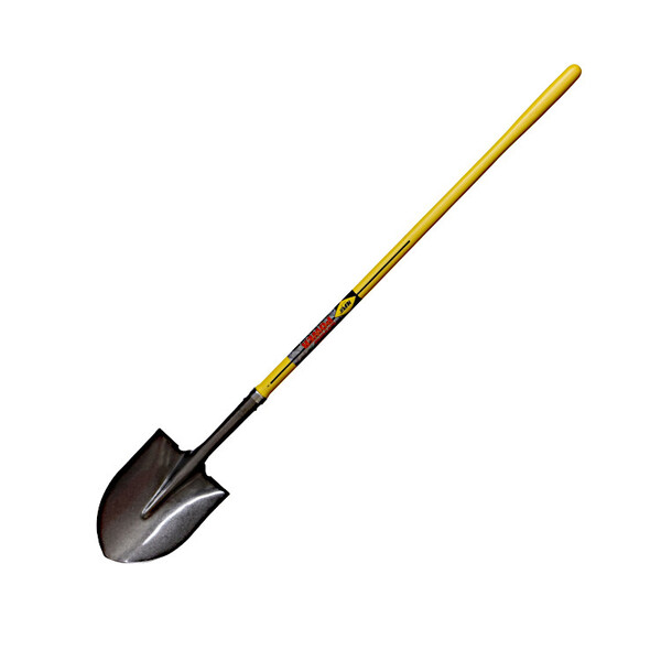 45-160 Round Point Shovel Fiberglass Handle