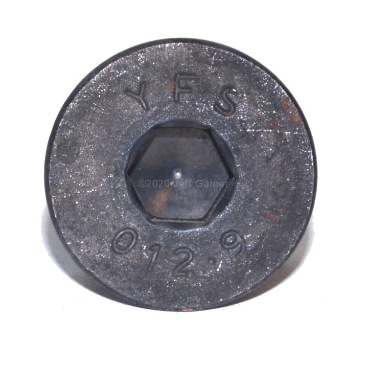 MFCS503 Flat Head Socket Cap Screw M5-0.80 X 12  Class 12.9