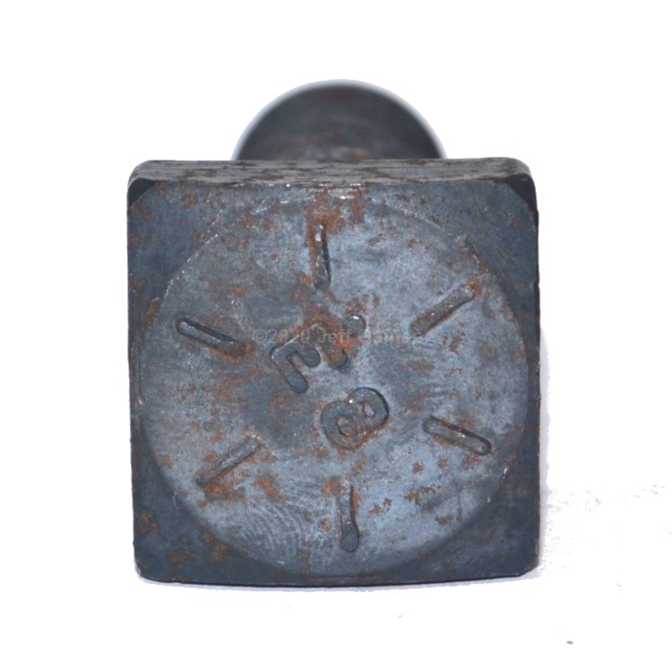 QC8713 Square Head 3/4-10 X 3  Grade 8 Plain