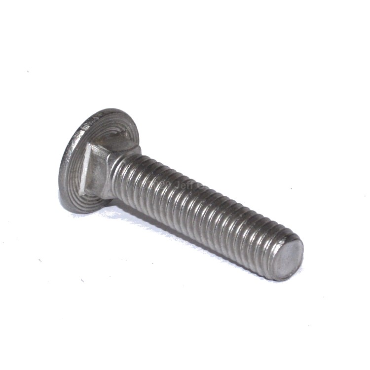 SCB192 Carriage Bolt 7/16-14 X 1  Type 304 Stainless Steel