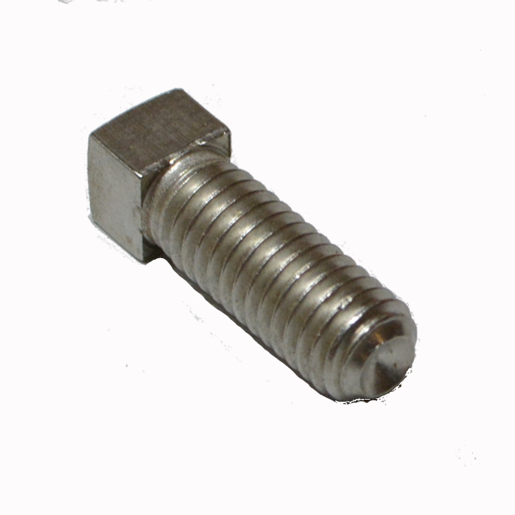 SSHS105 Square Head Set Screw 1/4-20 X 1 1/4  Type 304 Stainless Steel