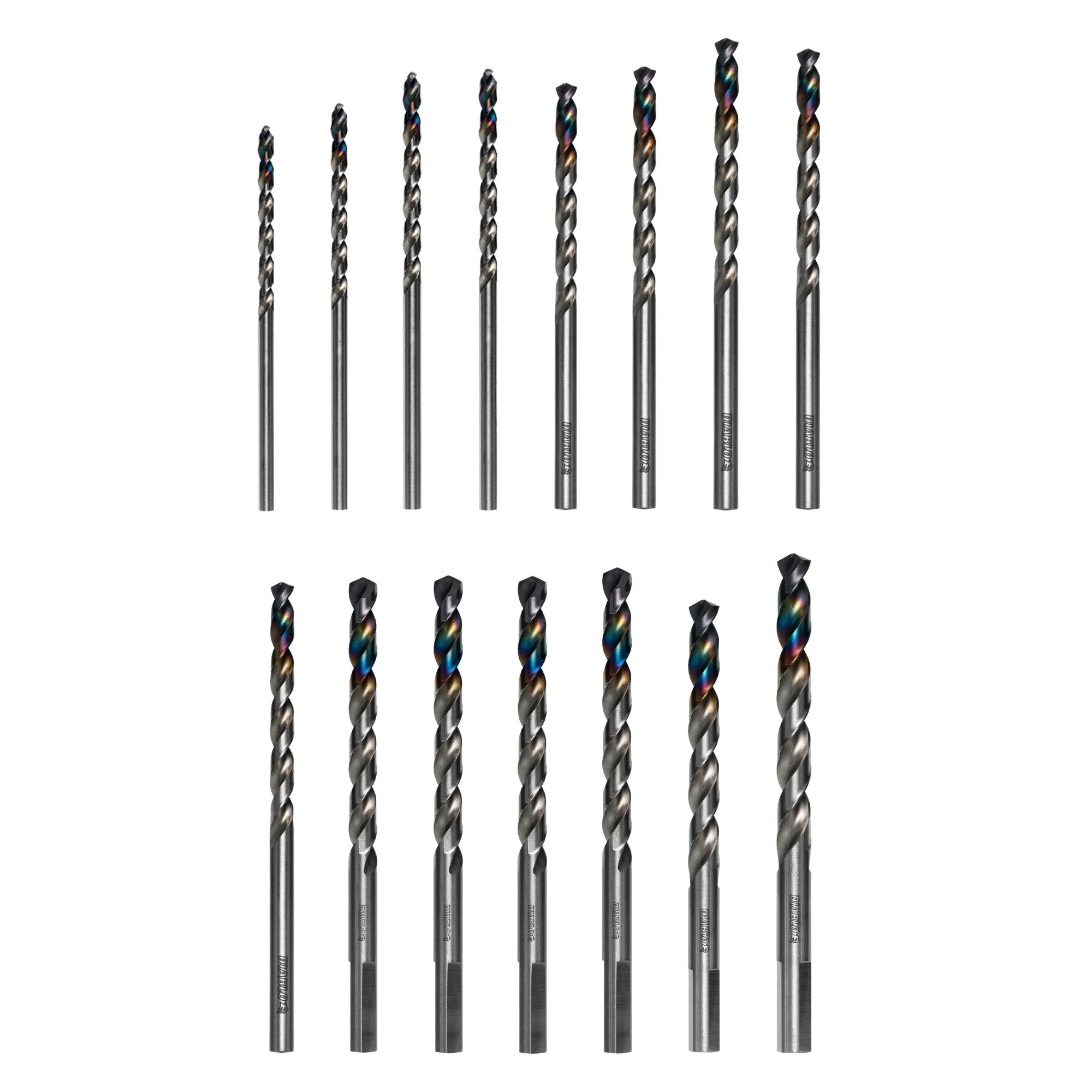 Drill Bit Set (15-pc) Metal Demon  Diablo