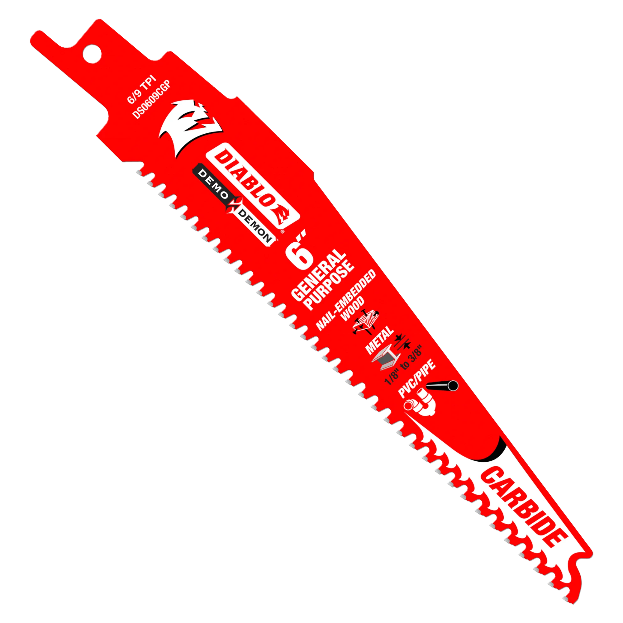 Sawzall Blade 6 x 6/9 TPI  Diablo (3Pk)