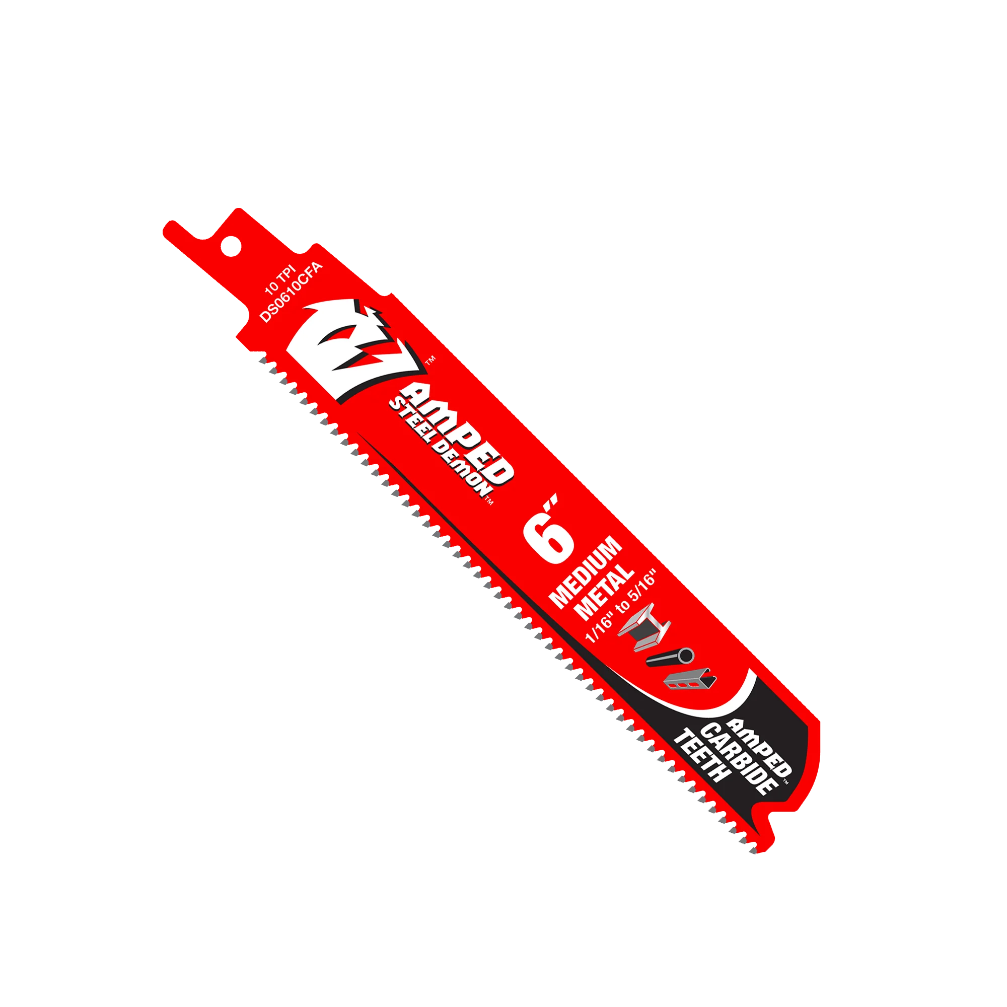 Sawzall Blade 6 x 10 TPI  Steel Demon Diablo (3Pk)