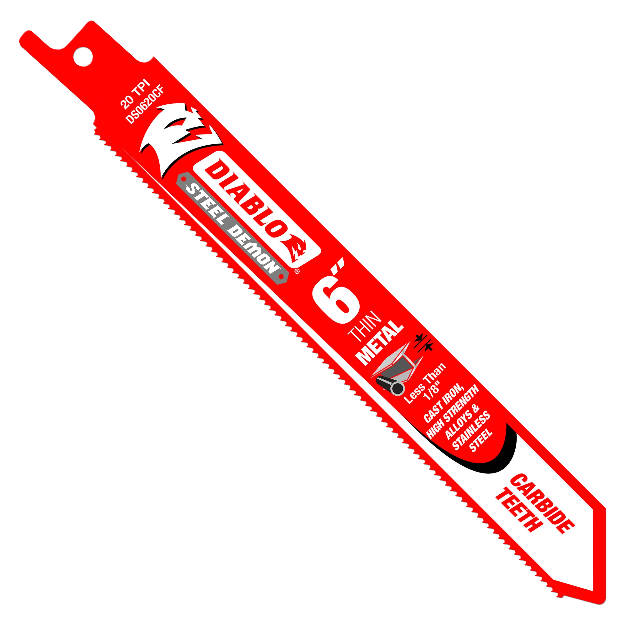 Sawzall Blade 6 x 20 TPI  Steel Demon Diablo