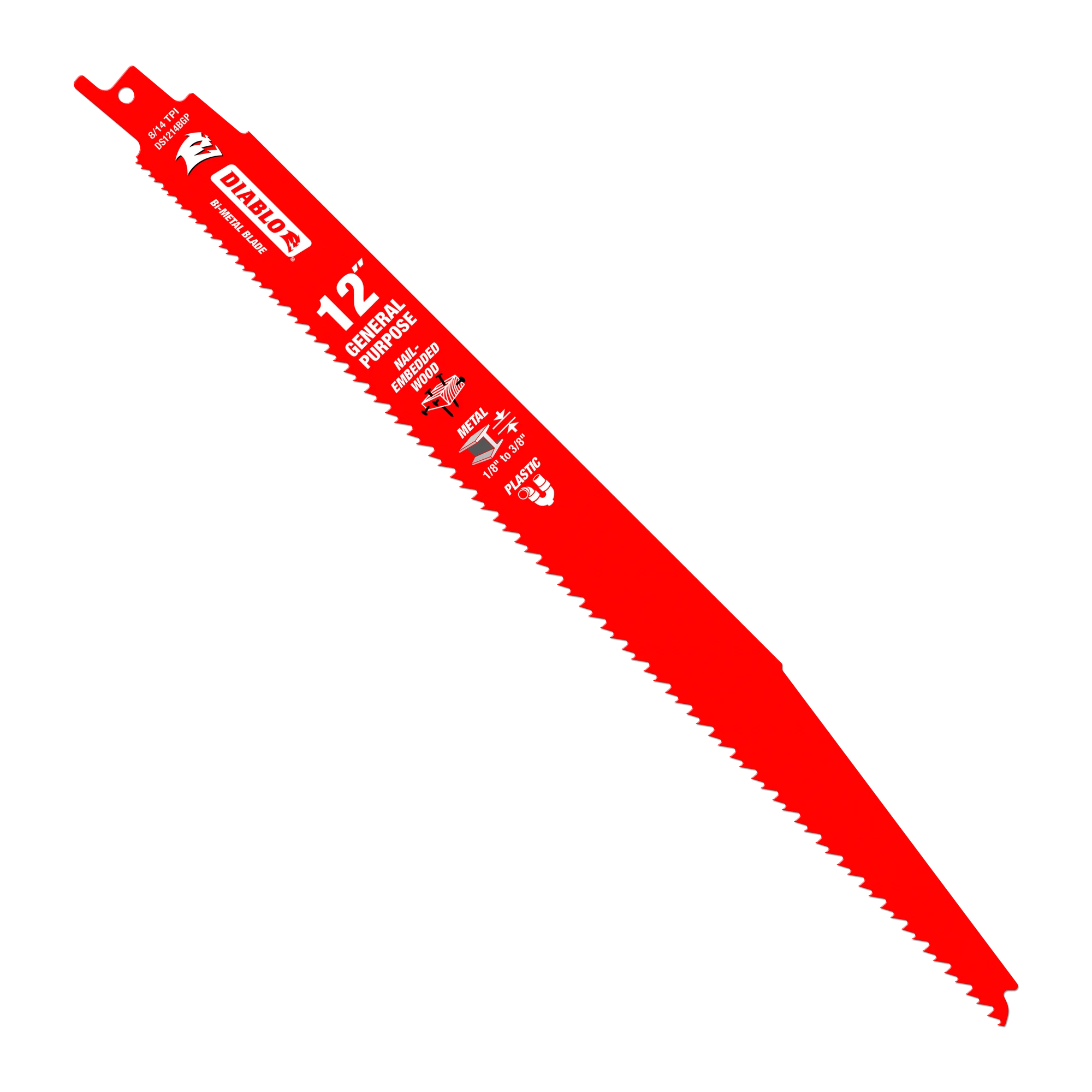 Sawzall Blade 12 x 8/14 TPI  Diablo (5Pk)