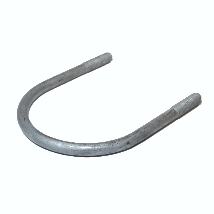 U Bolt for 1 Pipe 3/8-16 X 1 1/2 ID X 2 1/2 Long Steel Galvanized