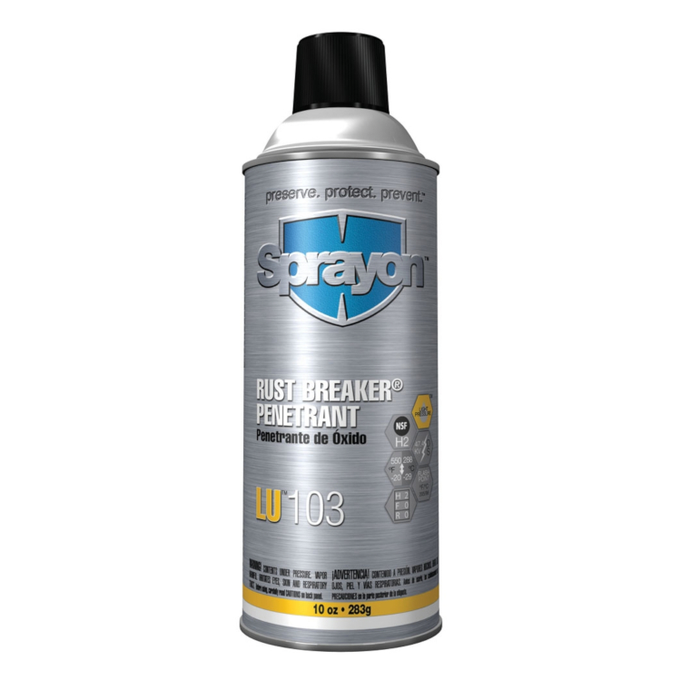 Sprayon LU 103 - Rust Breaker Heavy Duty Rust Penetrant - 10 oz Aerosol