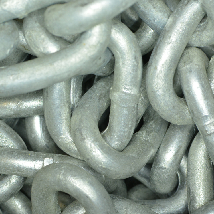 Proof Coil Chain 3/8 Grade 30  Galvanized