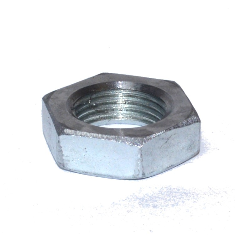 Hex Jam Nut 7/8-14  Grade 2 Zinc Plated Height 0.435