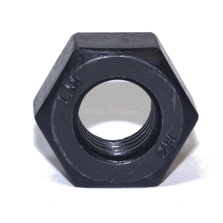 2HC0220 2H Nut 1 1/8-7  Plain