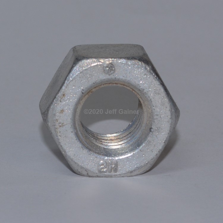 2HC216C 2H Nut 5/8-11  Cadmium Plated