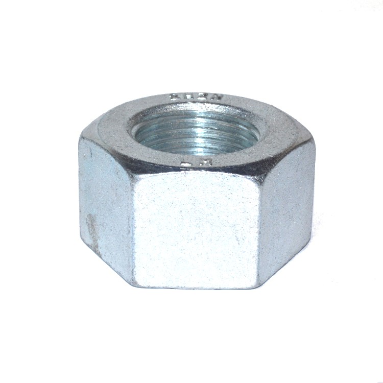 2H Nut 1 1/8-8  Zinc Plated