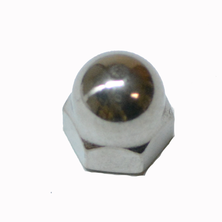 Acorn Nut 3/8-16 Type 304 Stainless Steel