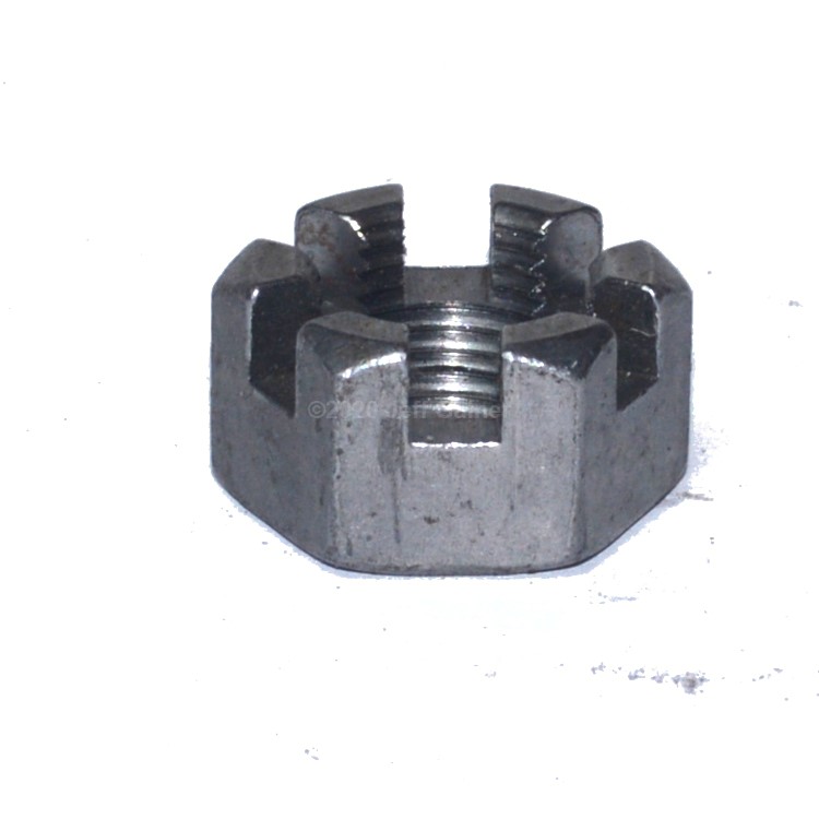 Slotted Heavy Hex Nut 5/8-11  Grade 2 Plain
