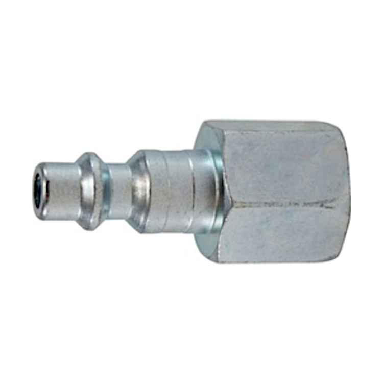 Air Coupling Plug 1/2 Body X 1/2 FPT Steel Zinc Plated