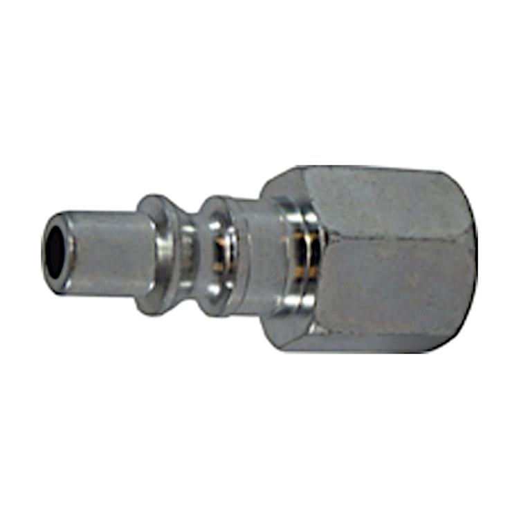 Air Coupling Plug 1/4 Body X 1/4 FPT Steel Zinc Plated